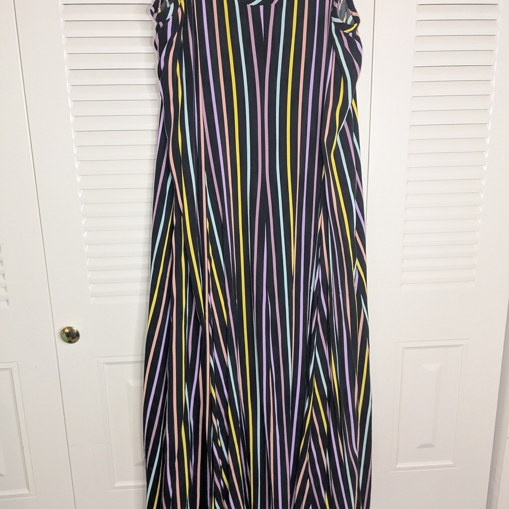 Torrid Challis Striped Maxi Dress - Picture 9 of 9